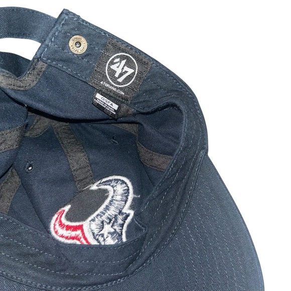 NFL Houston Texans navy adjustable baseball cap hat - Picture 3 of 5
